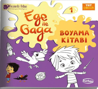Ege İle Gaga Boyama Kitabı 1