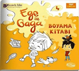 Ege İle Gaga Boyama Kitabı 4