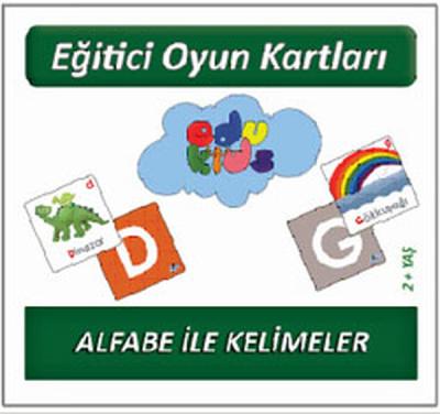Eğitici Oyun Kartları - Alfabe İle Kelimeler Kolektif
