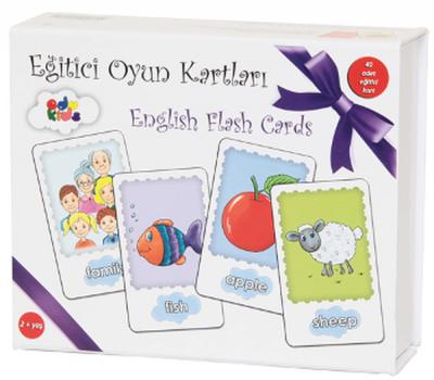 Eğitici Oyun Kartları - English Flash Cards