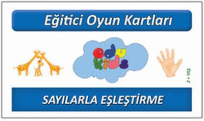 Eğitici Oyun Kartları - Sayılarla Eşleştirelim (Ciltli) Kolektif
