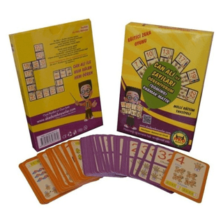 Eğitici Zeka Oyunu Can Ali ile Sayıları Öğreniyorum (Domino) Parmak Matik