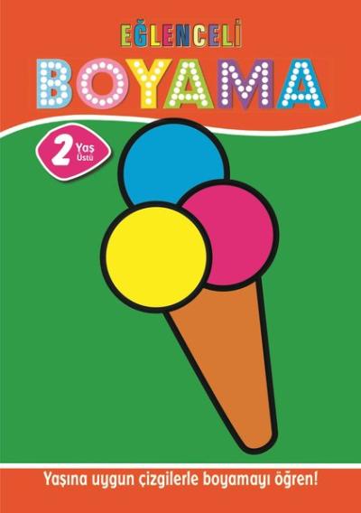 Eğlenceli Boyama - 2 Yaş Üstü 4'lü Pastel Boya Hediyeli