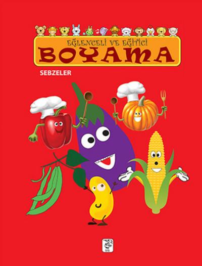 Eğlenceli ve Eğitici Boyama - Sebzeler Kolektif