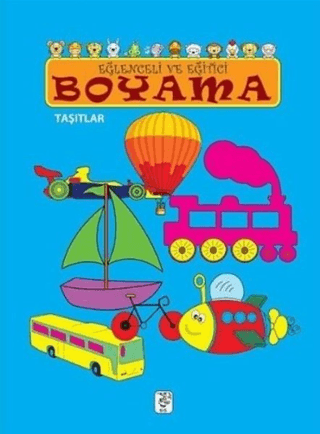 Eğlenceli ve Eğitici Boyama - Taşıtlar