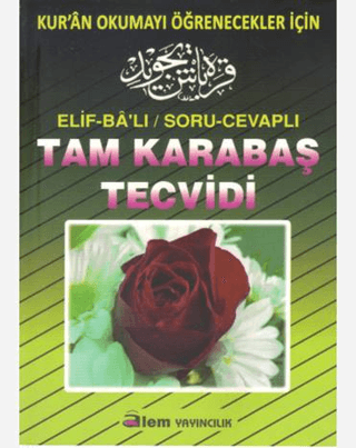 Elif-Ba’lı / Soru - Cevaplı Tam Karabaş Tecvidi, (Büyük Boy)