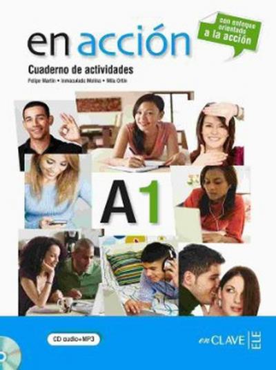 En Accion A1 Cuaderno de Actividades (Etkinlik Kitabı + CD) İspanyolca