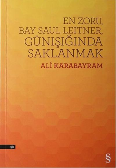 En Zoru,Bay Saul Leitner,Günışığında Saklanmak Ali Karabayram