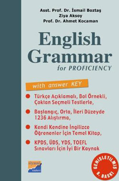English Grammer for Proficiency İsmail Boztaş