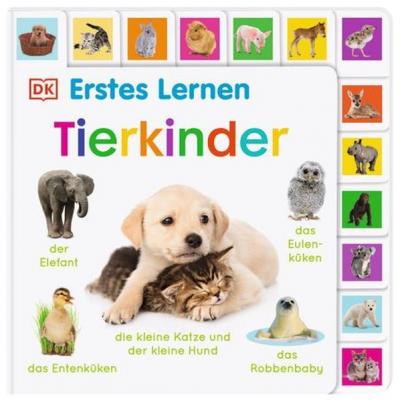 Erstes Lernen. Tierkinder (Ciltli)