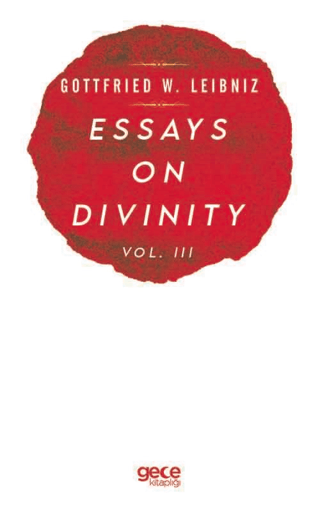 Essays On Divinity Vol. 3
