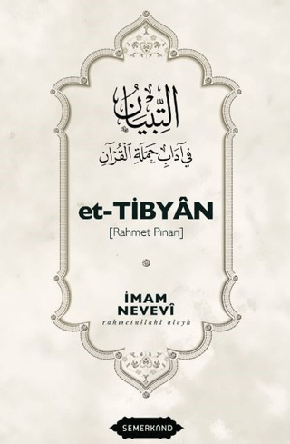 Et-Tibyan - Rahmet Pınarı (Ciltli)