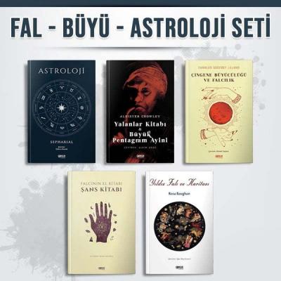 Fal Büyü Astroloji Seti - 5 Kitap Takım Aleister Crowley