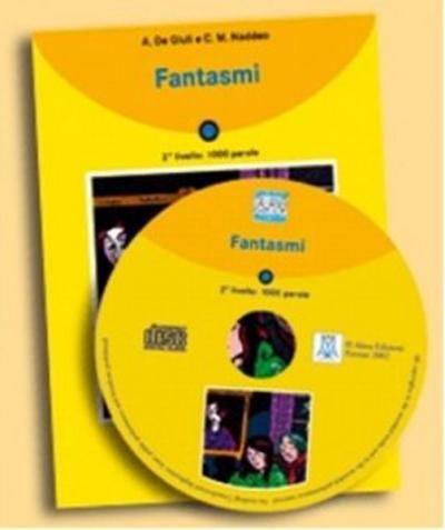 Fantasmi + CD (İtalyanca Okuma Kitabı Temel-Üst Seviye) A1-A2 Ciro Mas