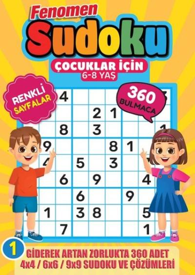 Fenomen Çocuklar İçin Sudoku 6 - 8 Yaş