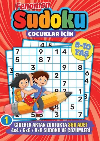 Fenomen Çocuklar İçin Sudoku 8 - 10 Yaş Kolektif
