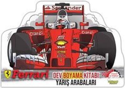 Ferrari Dev Boyama Kitabı Yarış Arabaları