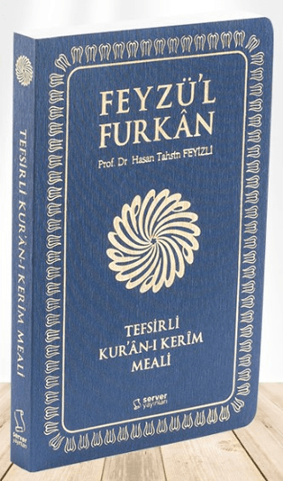 Feyzü'l Furkan Tefsirli Kur'an-ı Kerim Meali (Sempatik Cep Boy - İnce Cilt) - Lacivert