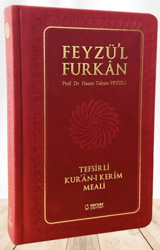Feyzü'l Furkan Tefsirli Kur'an-ı Kerim Meali (Sempatik Cep Boy - Tefsirli Meal - Ciltli) - Bordo