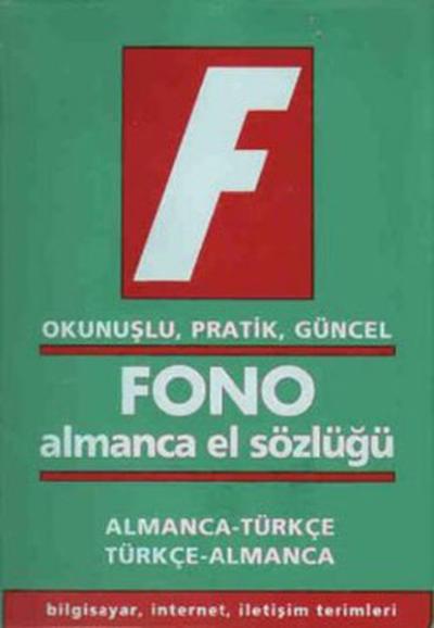 Fono Almanca El Sözlüğü %25 indirimli Kolektif