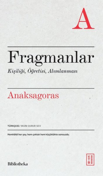 Fragmanlar - Kişiliği Öğretisi Alımlanması