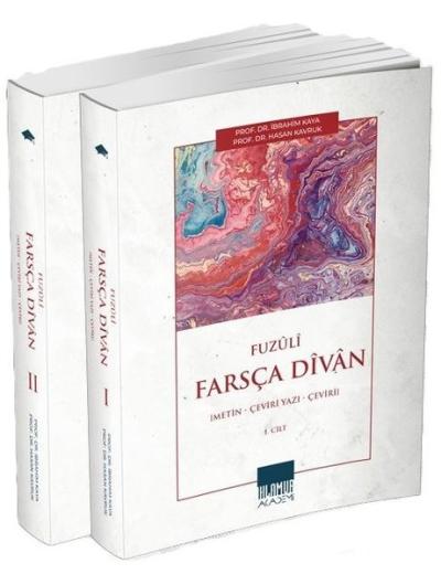 Fuzuli: Farsça Divan Seti - 2 Kitap Takım Fuzuli