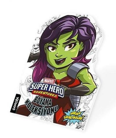 Gamora - Marvel Süper Kahramanlar Boyama Koleksiyonu Kolektif