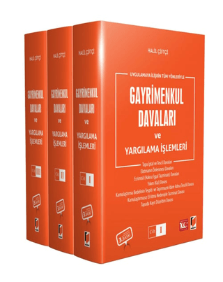 Gayrimenkul Davaları ve Yargılama İşlemleri (Ciltli)