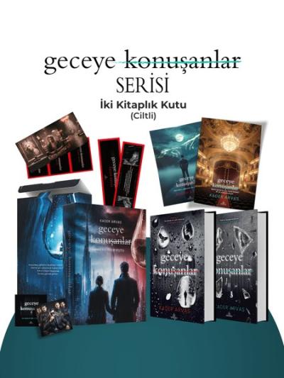 Geceye Konuşanlar Serisi Seti - 2 Kitap Takım - Kutulu (Ciltli)