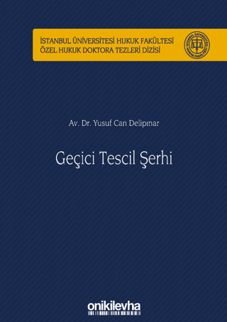 Geçici Tescil Şerhi (Ciltli)