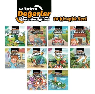 Geliştiren Değerler ve Beceriler Eğitimi Seti - 10 Kitap Takım Kolekti