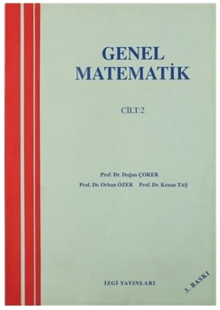 Genel Matematik Cilt: 2