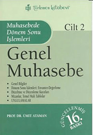 Genel Muhasebe Cilt: 2