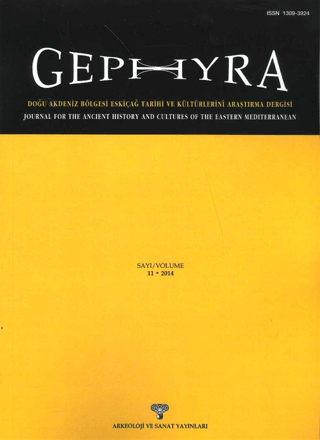 Gephyra Sayı 11 / Volume 11 - 2014