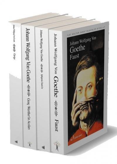 Goethe Seti - (4 Kitap Takım) Johann Wolfgang von Goethe