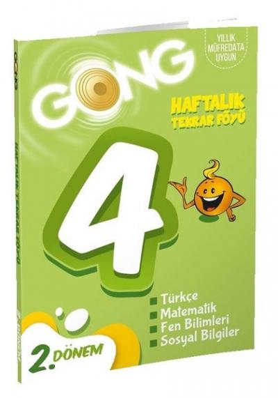 Gong 4. Sınıf 2. Dönem Haftalık Tekrar Föyü