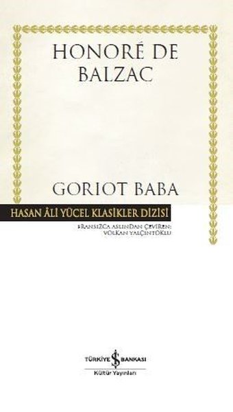 Goriot Baba-Hasan Ali Yücel Klasikler