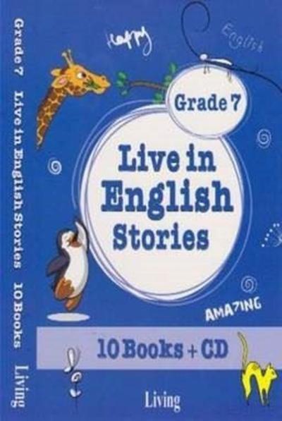 Grade 7 Live in English Stories-10 Books CD