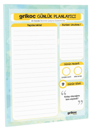 Gri Koç Günlük Planlayıcı