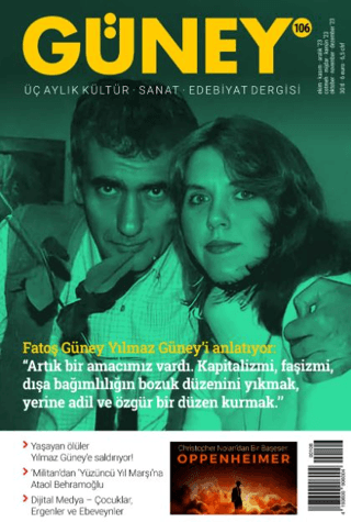 Güney Dergisi Sayı: 106 Ekim - Kasım - Aralık 2023
