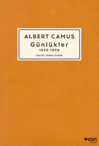 Günlükler: 1935 - 1959 Albert Camus