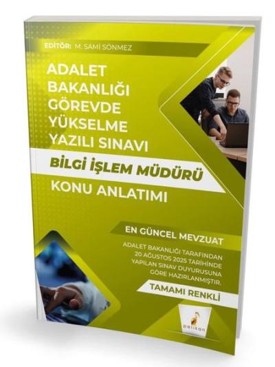 GYS Adalet Bakanlığı Görevde Yükselme Yazılı Sınavı Bilgi İşlem Müdürü Konu Anlatımı