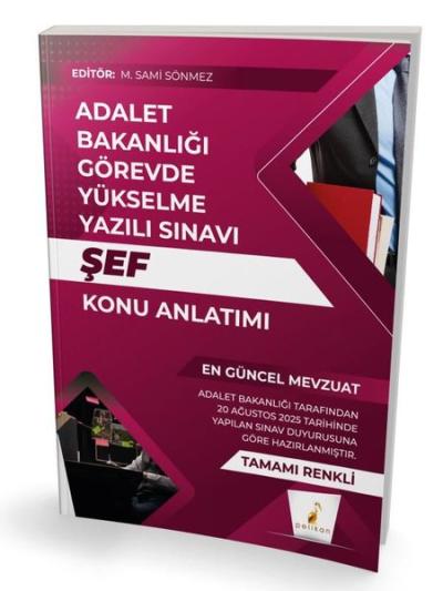 GYS Adalet Bakanlığı Görevde Yükselme Yazılı Sınavı Şef Konu Anlatımı