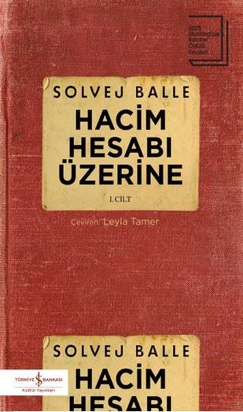 Hacim Hesabı Üzerine 1. Cilt
