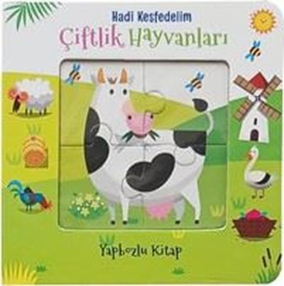 Hadi Keşfedelim - Çiftlik Hayvanları - Yapbozlu Kitap