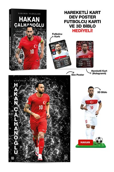 Hakan Çalhanoğlu - Sahanın Yıldızları - Hareketli Kart - Dev Poster - 