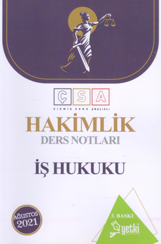 Hakimlik Ders Notları İş Hukuku
