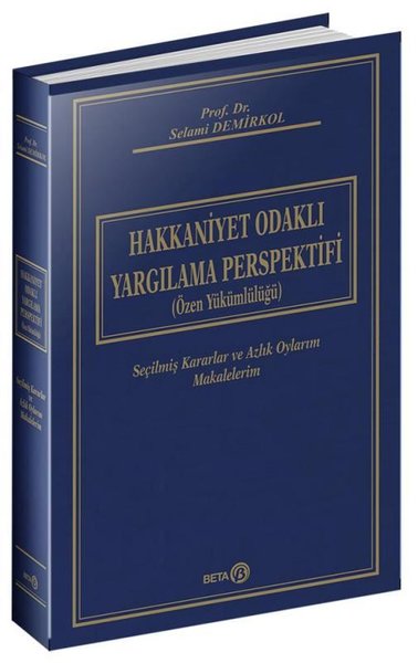 Hakkaniyet Odaklı Yargılama Perspektifi (Ciltli)