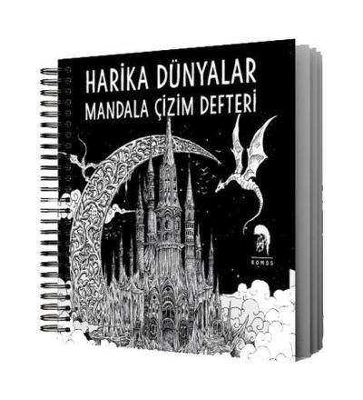 Harika Dünyalar - Mandala Çizim Defteri