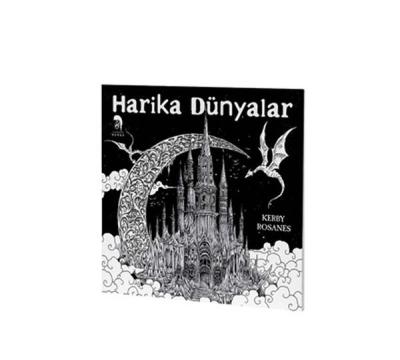Harika Dünyalar - Yetişkinler İçin Boyama Kitabı